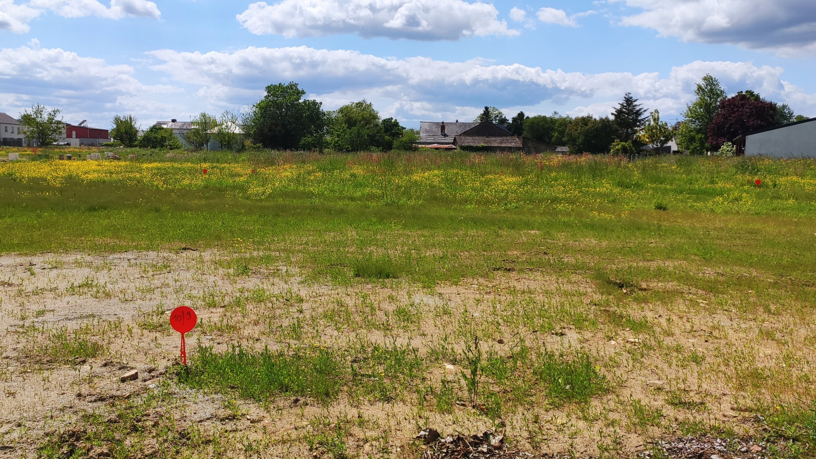 Terrain constructible de 435m2 à Abbaretz