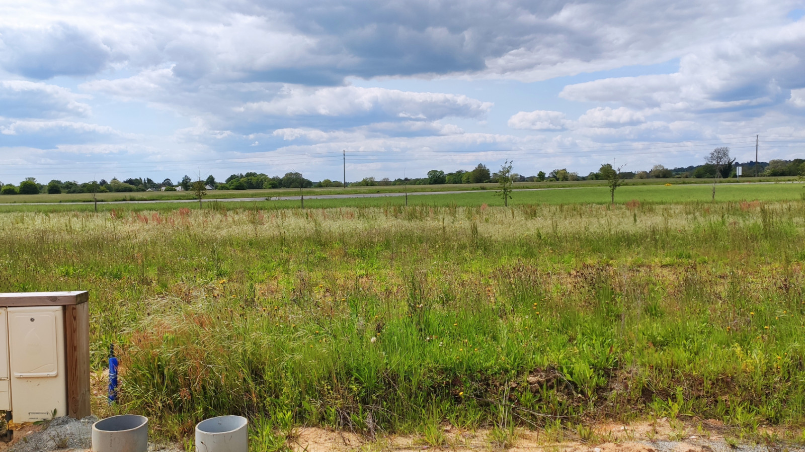 Terrain constructible de 500m2 à Jans