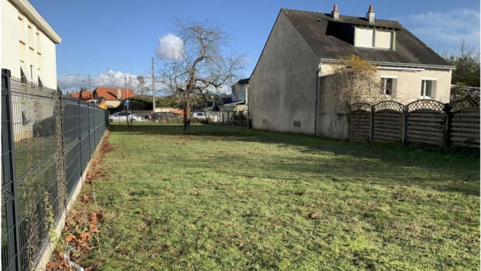 Terrain constructible de 520m2 à Saumur