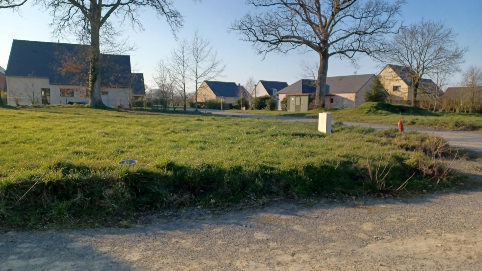 Terrain constructible de 420m2 à Brielles