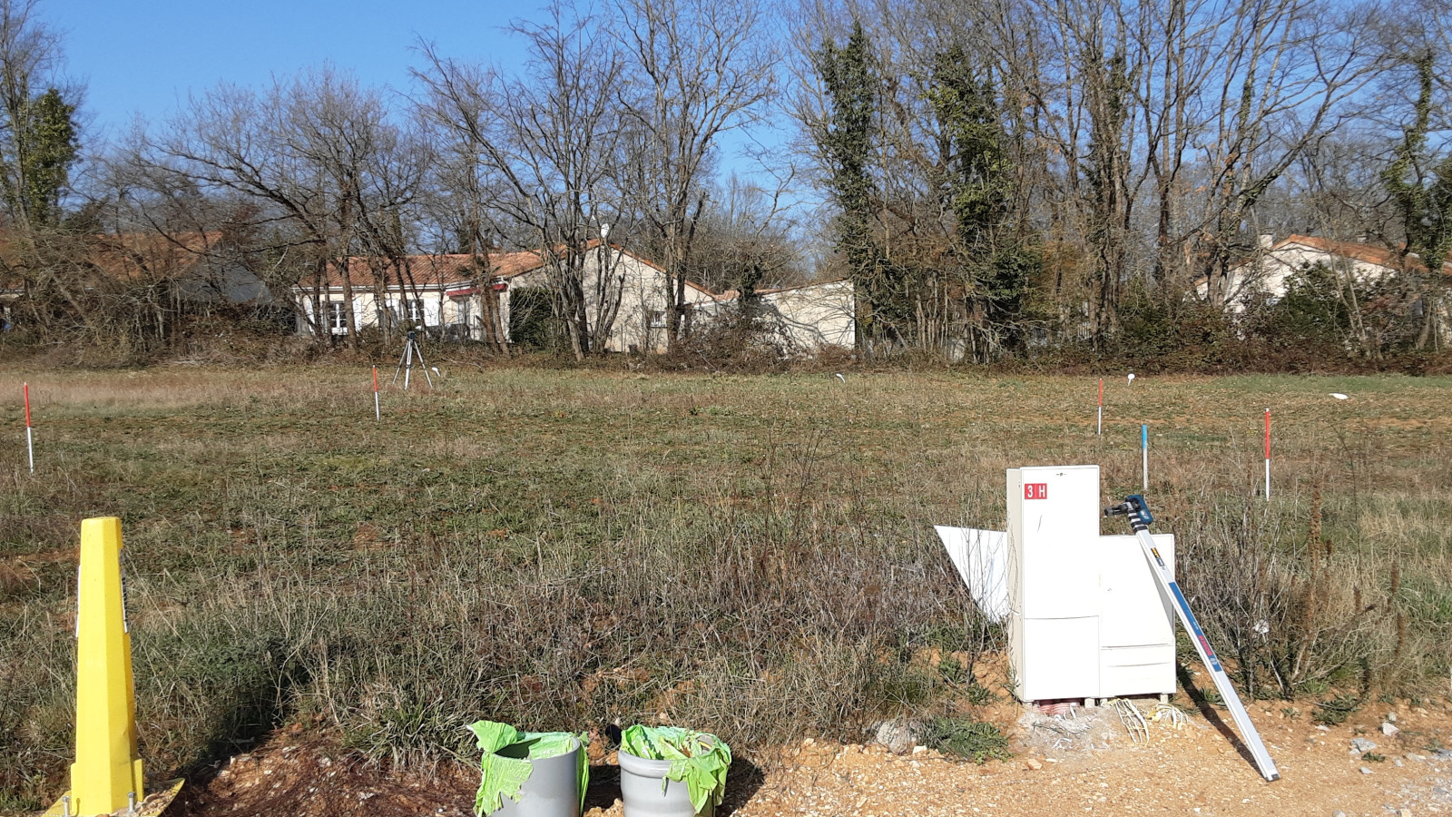 Terrain constructible de 359m2 à Châtellerault