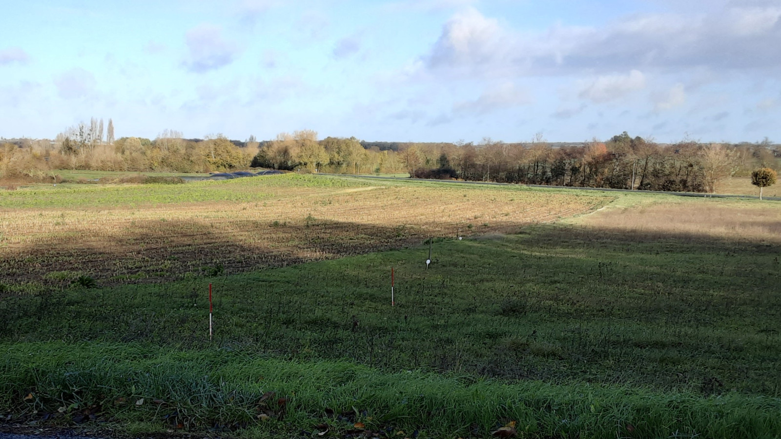 Terrain constructible de 441m2 à Louresse-Rochemenier