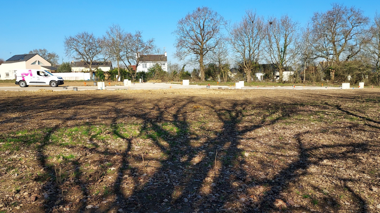 Terrain constructible de 317m2 à Saint-Germain-sur-Ille