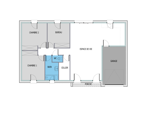 Plan (maison 381)