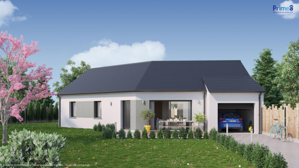 Maison neuve à Remauville avec 3 chambres sur terrain de 756m2 - image 1