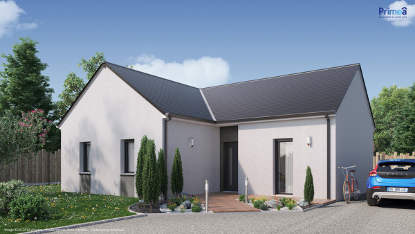 Maison neuve à Montcourt-Fromonville avec 3 chambres sur terrain de 481m2 - image 2