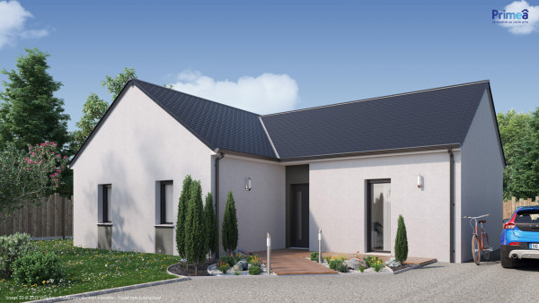 Maison neuve à Montcourt-Fromonville avec 3 chambres sur terrain de 481m2 - image 2