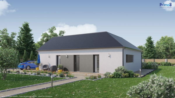 Maison neuve à Saint-Pierre-lès-Nemours avec 3 chambres sur terrain de 500m2 - image 2