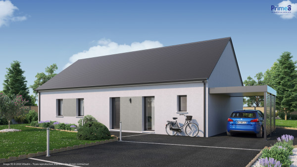 Maison neuve à La Chapelle-la-Reine avec 4 chambres sur terrain de 1000m2 - image 1