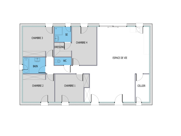 Plan (maison 518)