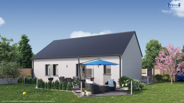 Maison neuve à Remauville avec 3 chambres sur terrain de 756m2 - image 2