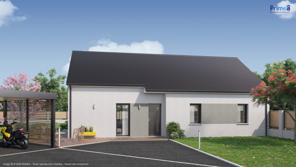 Maison neuve à La Chapelle-la-Reine avec 4 chambres sur terrain de 1000m2 - image 1