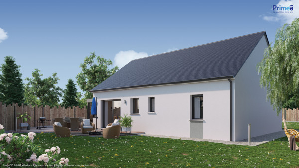 Maison neuve à Remauville avec 3 chambres sur terrain de 756m2 - image 2