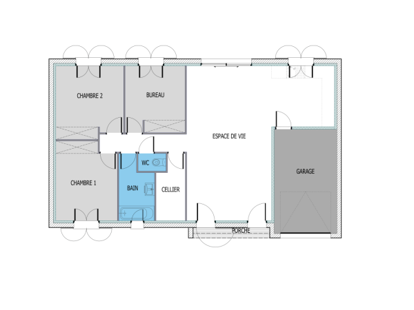 Plan (maison 607)