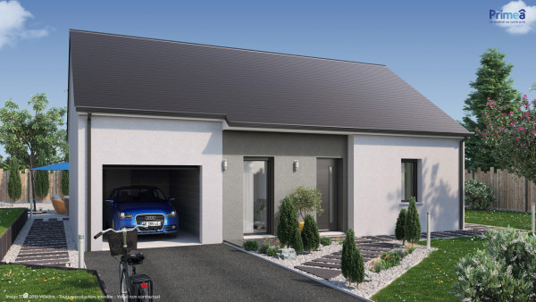 Maison neuve à La Chapelle-la-Reine avec 2 chambres sur terrain de 1000m2 - image 1