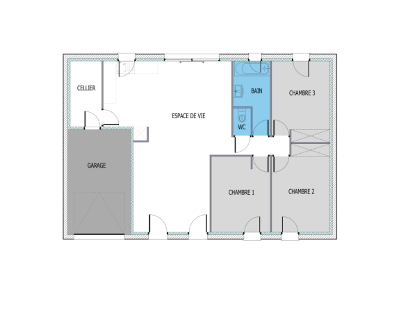 Plan (maison 645)