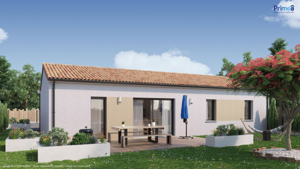 Maison neuve à Mano avec 3 chambres sur terrain de 1028m2 - image 2