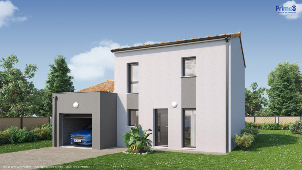 Maison neuve à Mimizan avec 4 chambres sur terrain de 813m2 - image 2