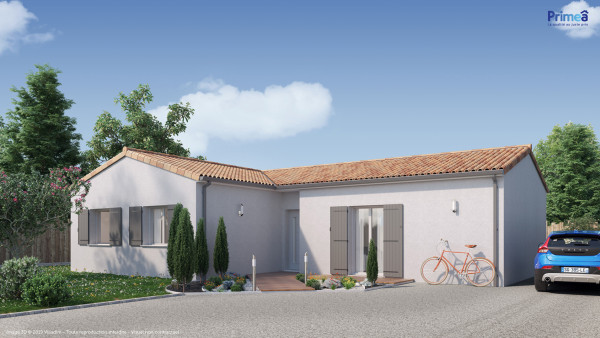 Maison neuve à Heugas avec 4 chambres sur terrain de 728m2 - image 2