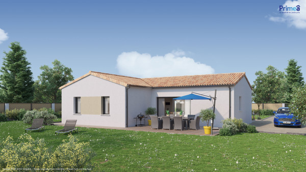 Maison neuve à Moustey avec 3 chambres sur terrain de 690m2 - image 1