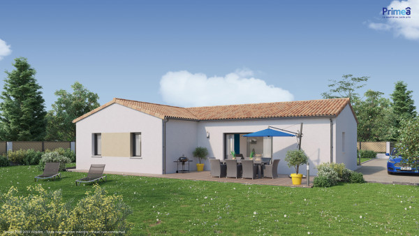 Maison neuve à Hinx avec 3 chambres sur terrain de 427m2 - image 1