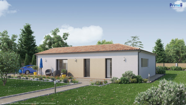 Maison neuve à Haut-Mauco avec 3 chambres sur terrain de 700m2 - image 2