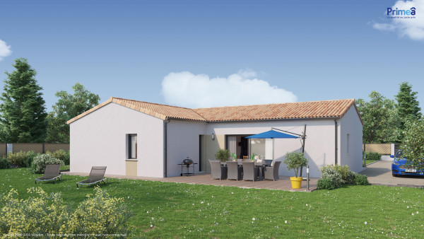 Maison neuve à Moustey avec 4 chambres sur terrain de 390m2 - image 1