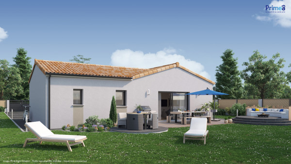 Maison neuve à Saint-Yaguen avec 3 chambres sur terrain de 618m2 - image 2