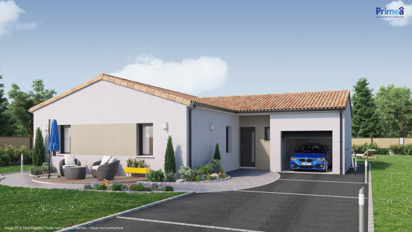 Maison neuve à Rion-des-Landes avec 4 chambres sur terrain de 570m2 - image 1