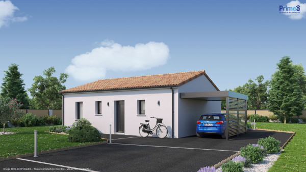 Maison neuve à Moustey avec 2 chambres sur terrain de 2313m2 - image 2