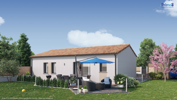 Maison neuve à Campagne avec 3 chambres sur terrain de 510m2 - image 2