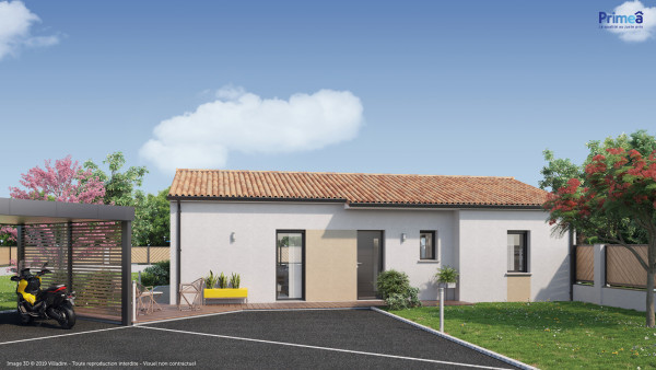 Maison neuve à Bats avec 3 chambres sur terrain de 930m2 - image 1