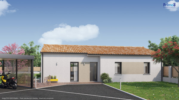 Maison neuve à Pomarez avec 4 chambres sur terrain de 640m2 - image 1