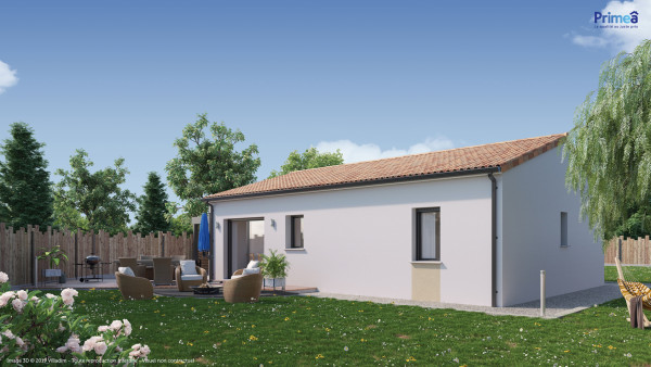 Maison neuve à Moustey avec 3 chambres sur terrain de 690m2 - image 2