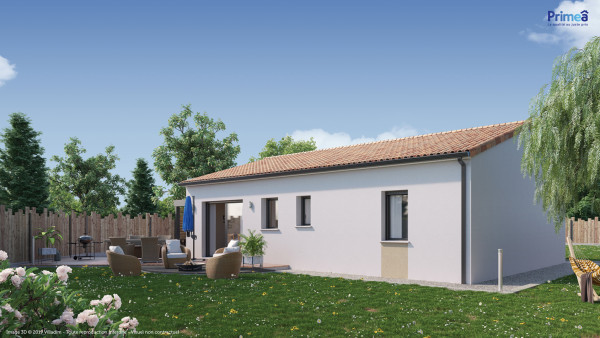 Maison neuve à Saint-Perdon avec 3 chambres sur terrain de 635m2 - image 2