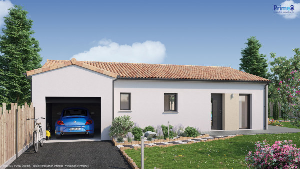 Maison neuve à Pissos avec 2 chambres sur terrain de 649m2 - image 1