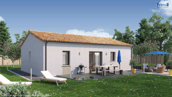 Maison neuve à Préchacq-les-Bains avec 2 chambres sur terrain de 630m2 - image 2