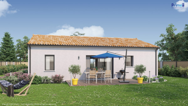 Maison neuve à Bas-Mauco avec 2 chambres sur terrain de 768m2 - image 2