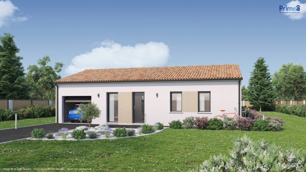 Maison neuve à Moustey avec 3 chambres sur terrain de 690m2 - image 1