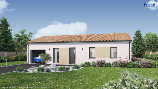 Maison neuve à Saugnac-et-Cambran avec 4 chambres sur terrain de 715m2 - image 1