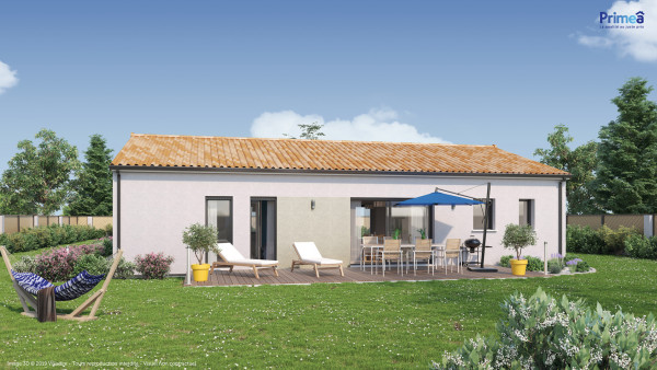 Maison neuve à Pomarez avec 4 chambres sur terrain de 712m2 - image 1