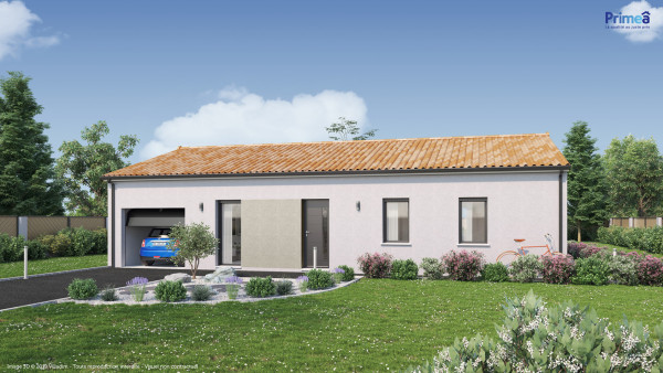 Maison neuve à Pomarez avec 4 chambres sur terrain de 712m2 - image 2