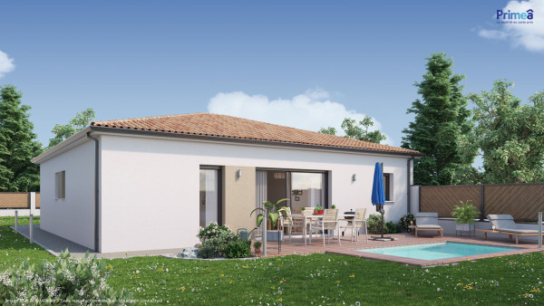 Maison neuve à Pomarez avec 4 chambres sur terrain de 712m2 - image 2