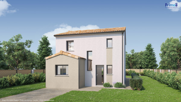 Maison neuve à Luxey avec 4 chambres sur terrain de 1172m2 - image 2