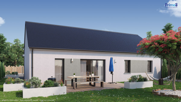 Maison neuve à Saint-Ay avec 3 chambres sur terrain de 602m2 - image 2