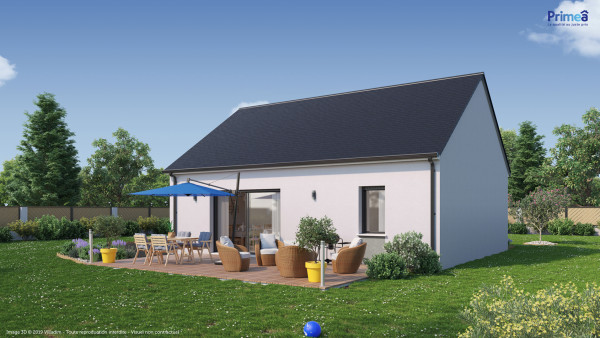 Maison neuve à Appoigny avec 2 chambres sur terrain de 1000m2 - image 2