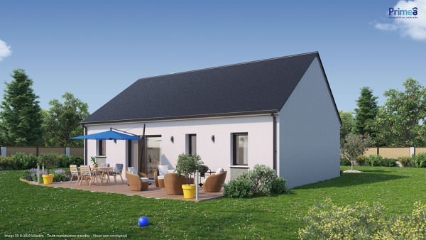 Maison neuve à Rouvray avec 3 chambres sur terrain de 1000m2 - image 2