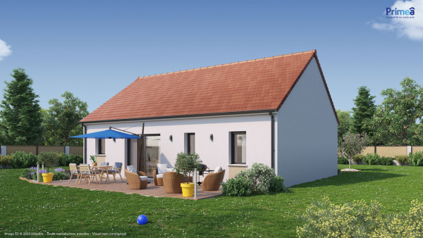 Maison neuve à Fleury-la-Vallée avec 3 chambres sur terrain de 1100m2 - image 2