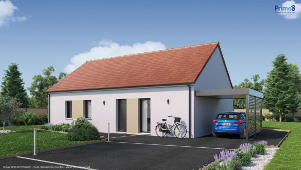 Maison neuve à Avallon avec 3 chambres sur terrain de 680m2 - image 1