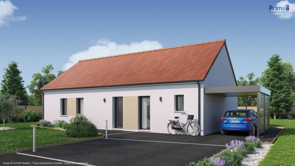 Maison neuve à Quenne avec 4 chambres sur terrain de 1000m2 - image 1